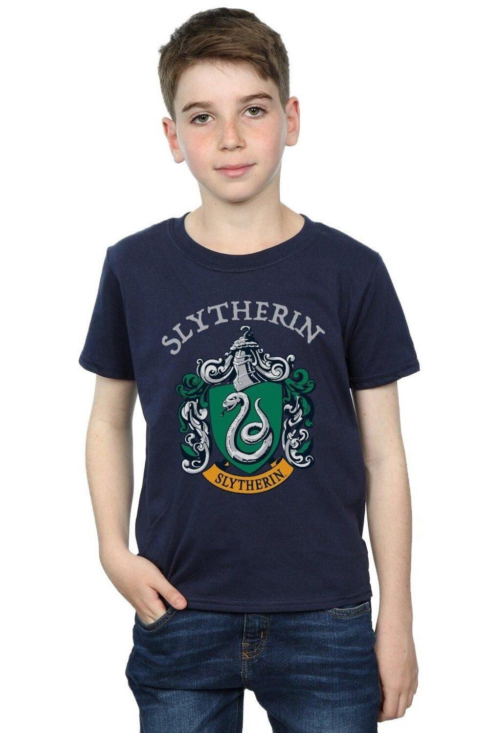 Футболка с гербом Слизерина Harry Potter, темно-синий
Футболка с гербом Слизерина Harry Potter, темно-синий