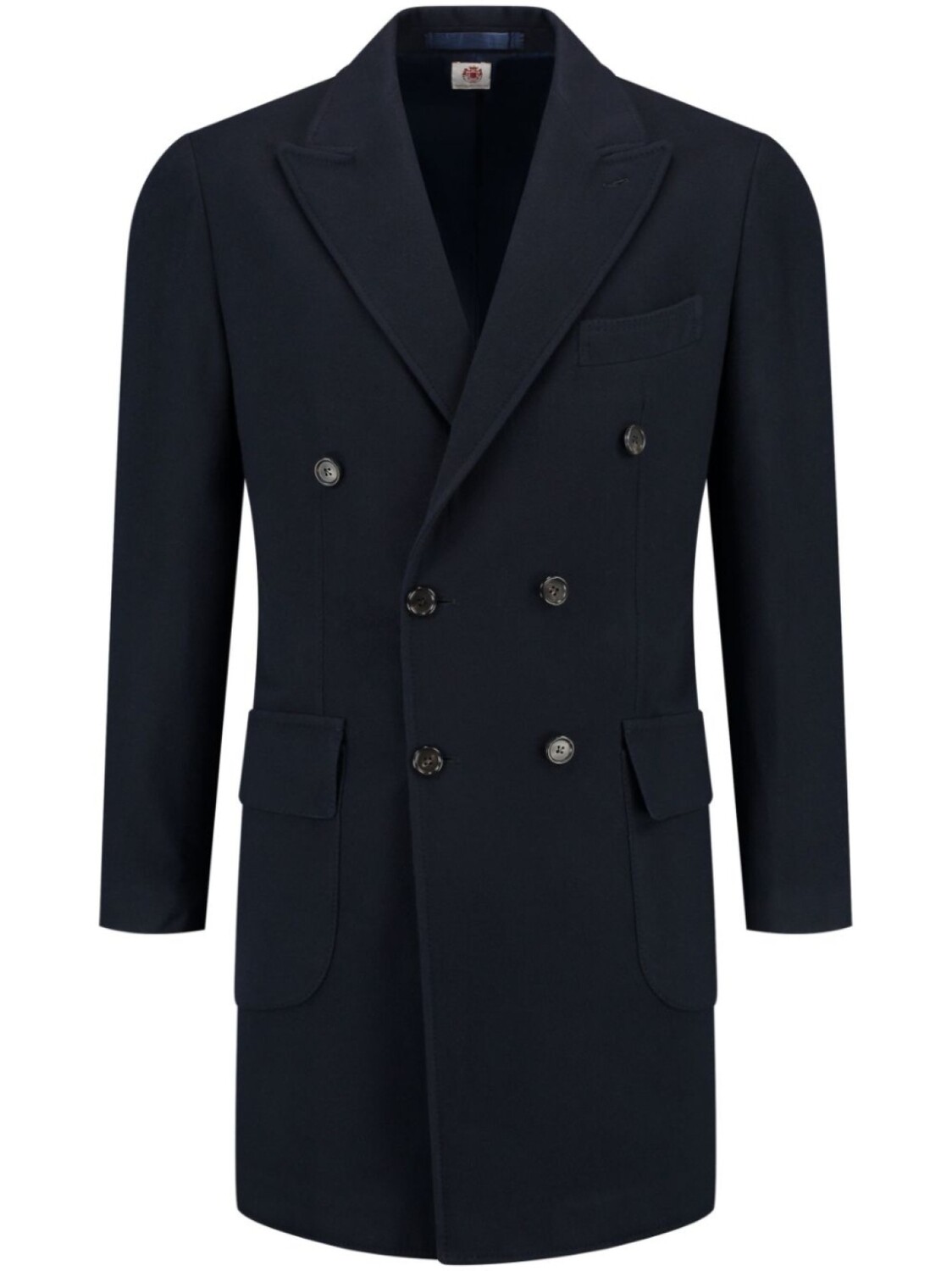 Двубортное пальто Borrelli Milano, синий
Двубортное пальто Borrelli Milano, синий