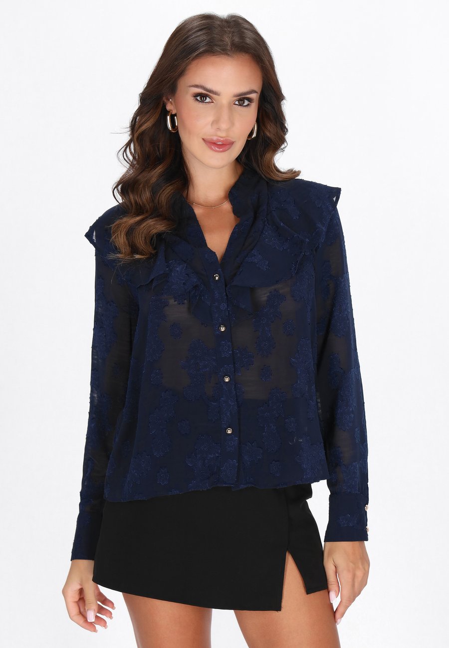 Блуза faina Button-down blouse, Navy/Blue
Блуза faina Button-down blouse, Navy/Blue