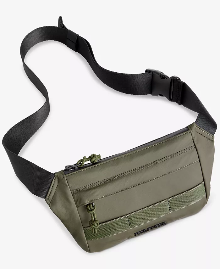 Мужская поясная сумка с регулируемой застежкой-молнией Tommy Hilfiger, зеленый
Мужская поясная сумка с регулируемой застежкой-молнией Tommy Hilfiger, зеленый