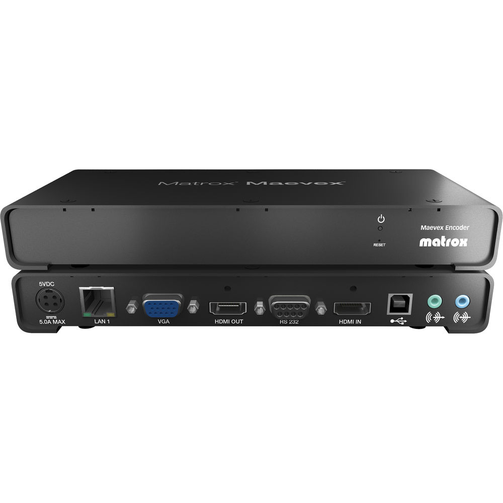 Кодер Matrox MVX-E5150F Maevex H.264 
Кодер Matrox MVX-E5150F Maevex H.264