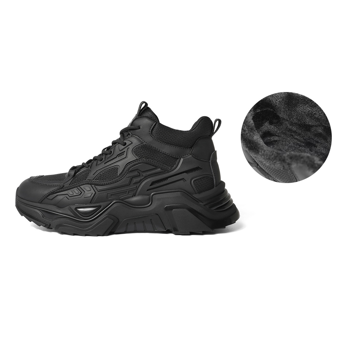 Массивные кроссовки мужские черные BELLE
Массивные кроссовки мужские черные BELLE