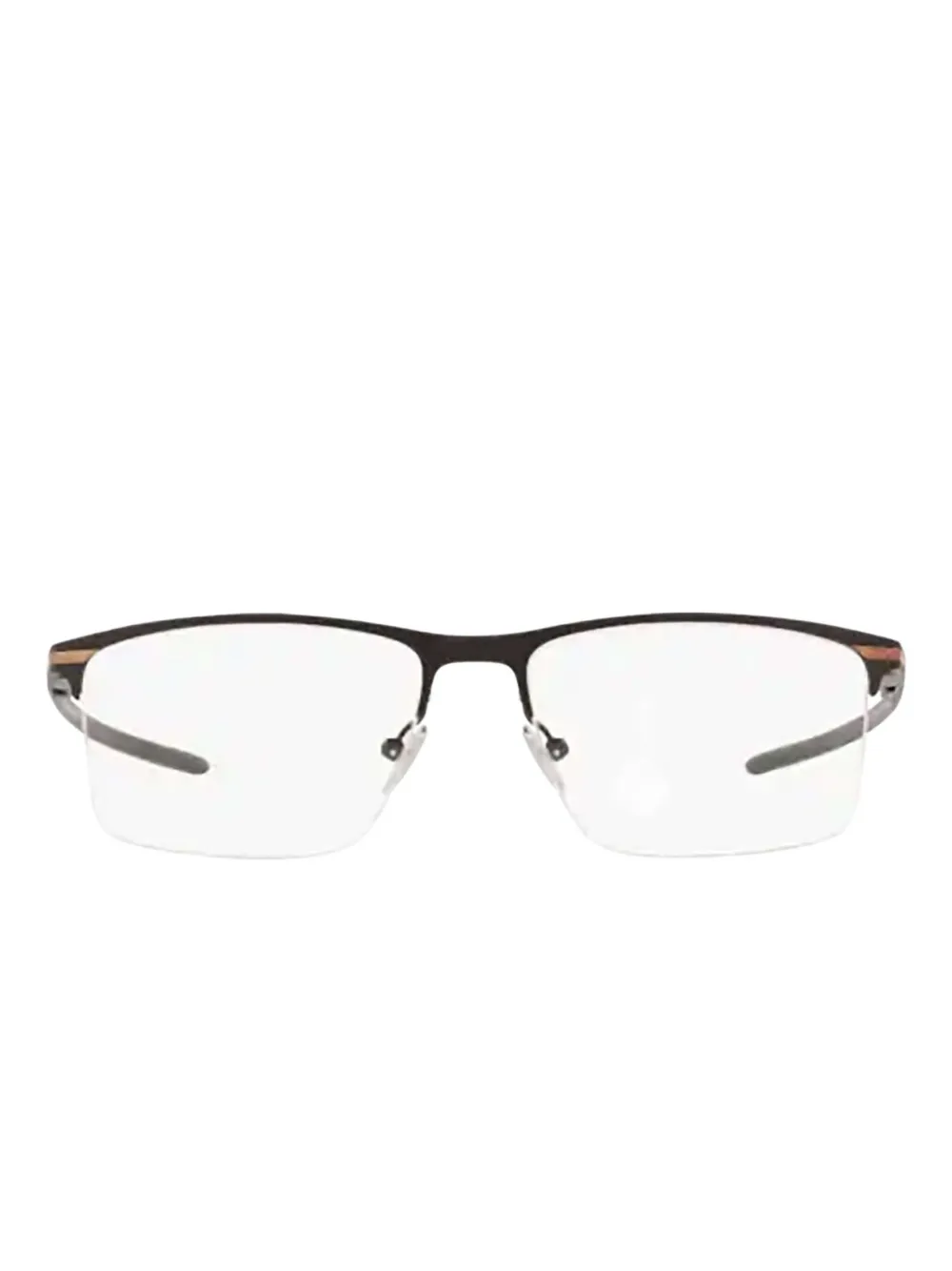 Очки Tie Bar в полуободковой оправе Oakley, черный
Очки Tie Bar в полуободковой оправе Oakley, черный