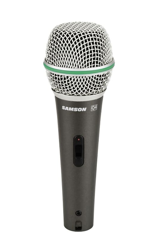 Динамический микрофон Samson Q4 Supercardioid Dynamic Mic
Динамический микрофон Samson Q4 Supercardioid Dynamic Mic