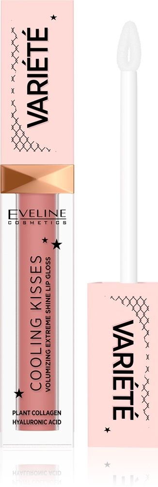 Увлажняющий блеск для губ Variété Cooling Kisses с охлаждающим эффектом Eveline Cosmetics, atspalvis 03 star glow 6,8 мл
Увлажняющий блеск для губ Variété Cooling Kisses с охлаждающим эффектом Eveline Cosmetics, atspalvis 03 star glow 6,8 мл