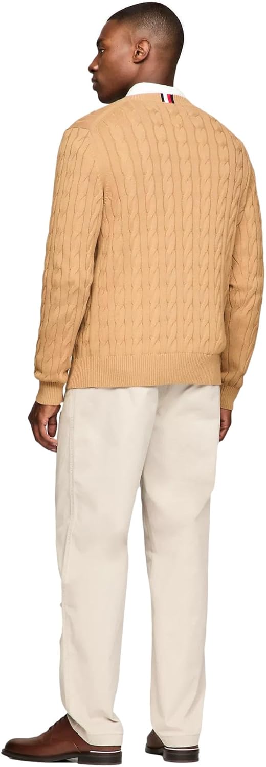 Коллекция мужских культовых свитеров Tommy Hilfiger Cable Knit 2024 года, Pinecone Tan.
Коллекция мужских культовых свитеров Tommy Hilfiger Cable Knit 2024 года, Pinecone Tan.