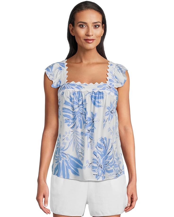 Женский топ без рукавов Lilly Pulitzer Gyah, Resort White Jet Set Jungle
Женский топ без рукавов Lilly Pulitzer Gyah, Resort White Jet Set Jungle