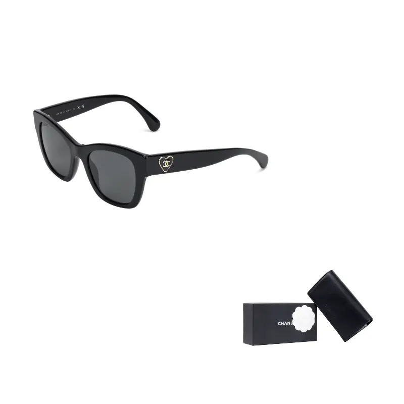CHANEL Пластиковая оправа квадратные солнцезащитные очки унисекс, Black, Asia Version, Europe Version, Random Shipment
CHANEL Пластиковая оправа квадратные солнцезащитные очки унисекс, Black, Asia Version, Europe Version, Random Shipment