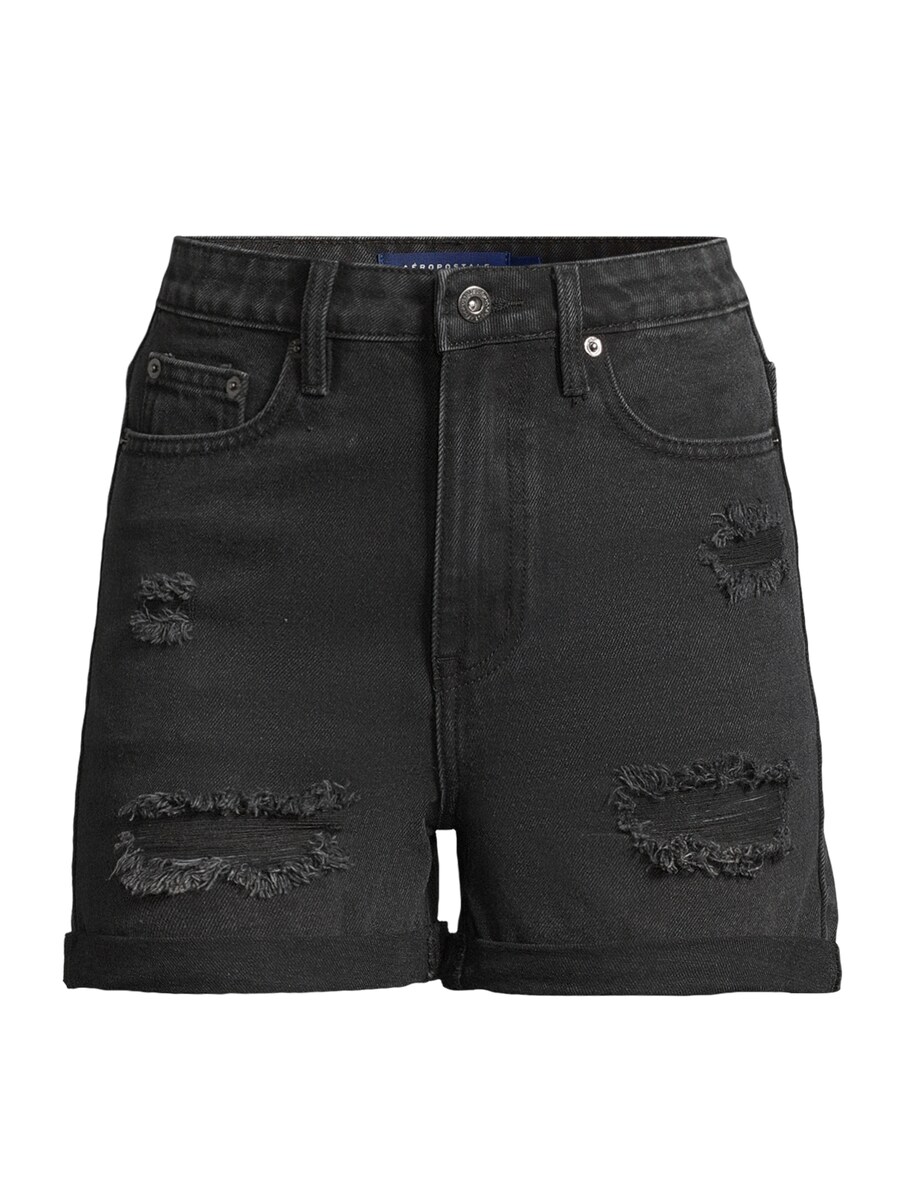 Джинсовые шорты AÉROPOSTALE Slim fit Jeans, черный деним
Джинсовые шорты AÉROPOSTALE Slim fit Jeans, черный деним
