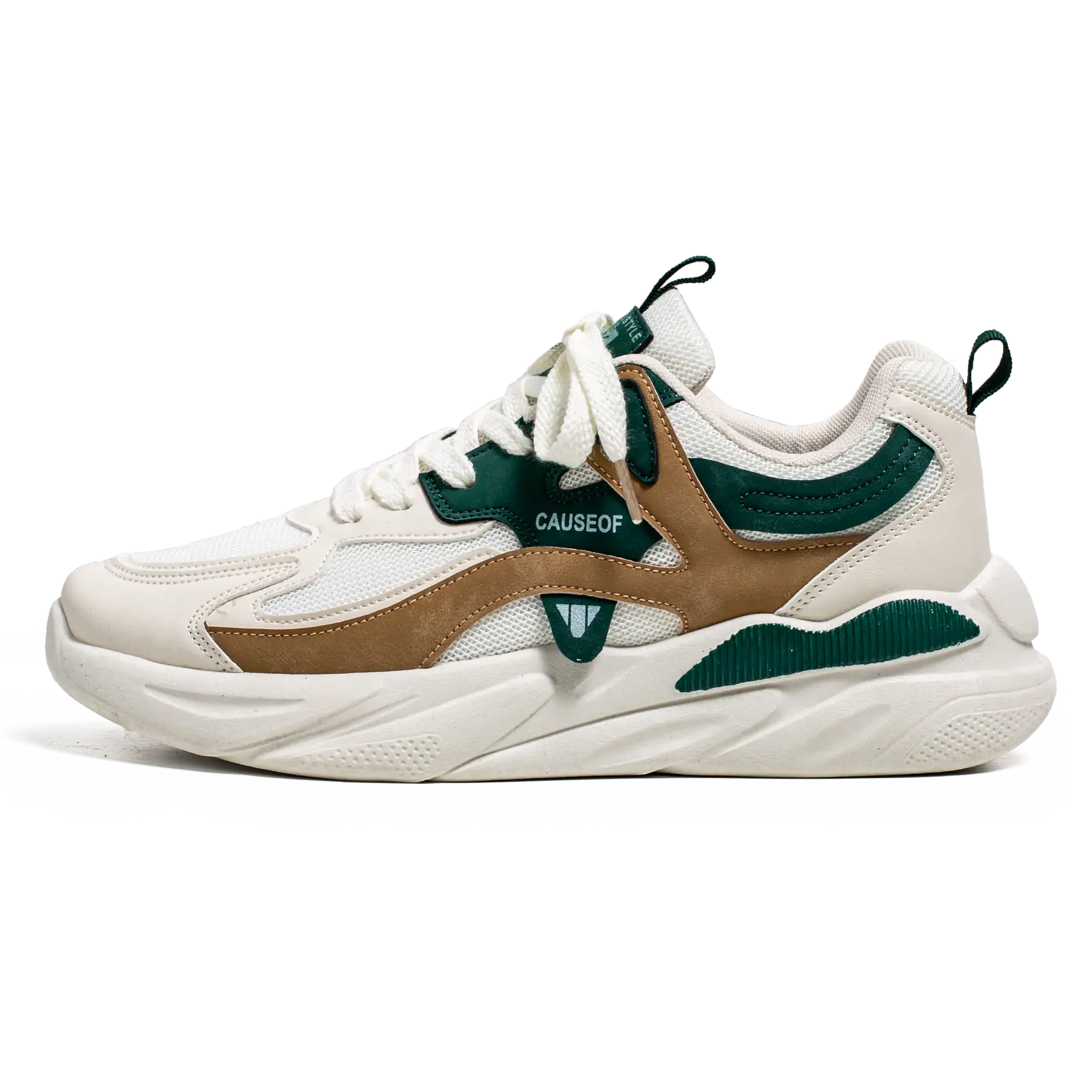 Bull Charm Кроссовки мужские низкие повседневные бежево-зеленые
Bull Charm Кроссовки мужские низкие повседневные бежево-зеленые