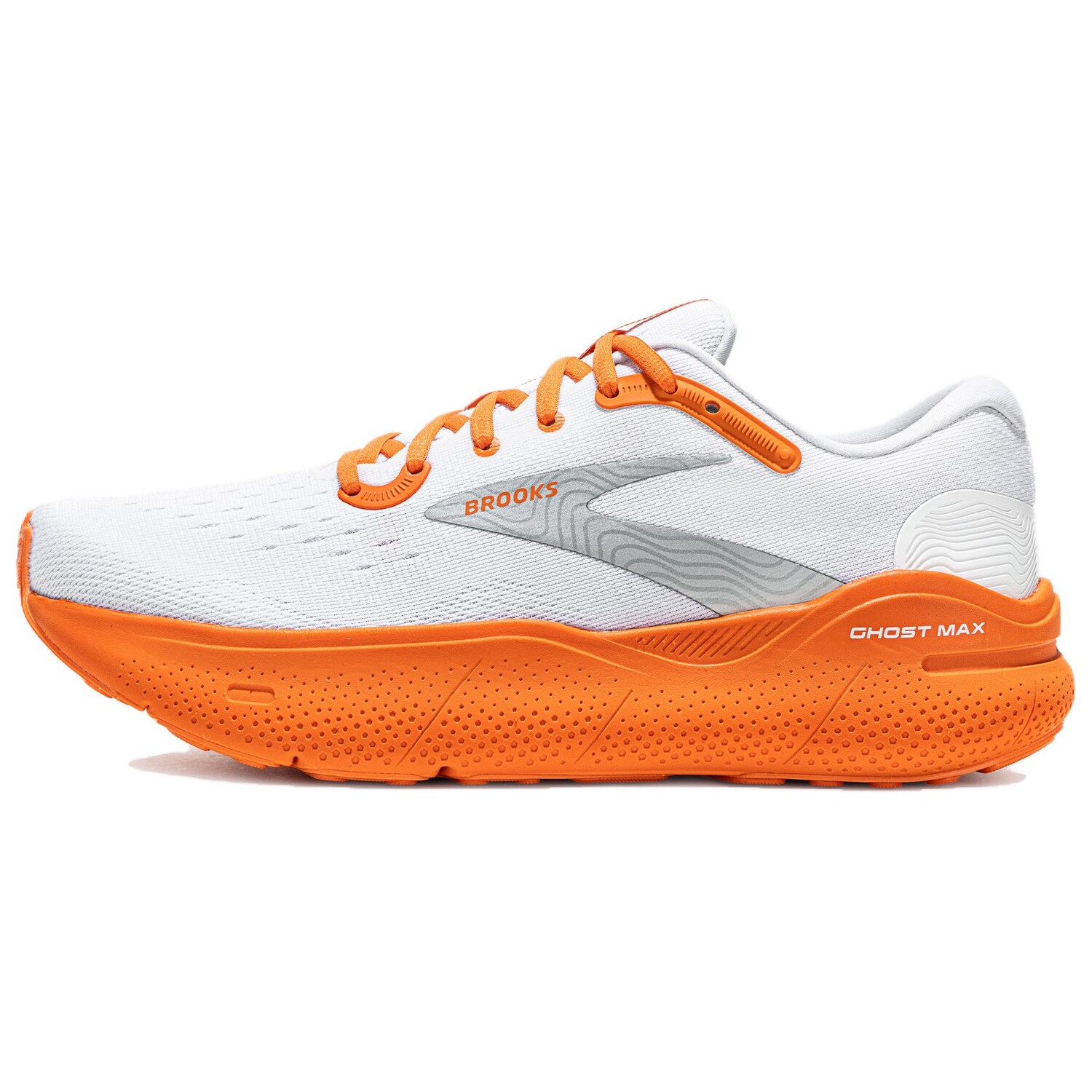 Кроссовки Brooks Ghost Max 'White Orange', белый/оранжевый
Кроссовки Brooks Ghost Max 'White Orange', белый/оранжевый