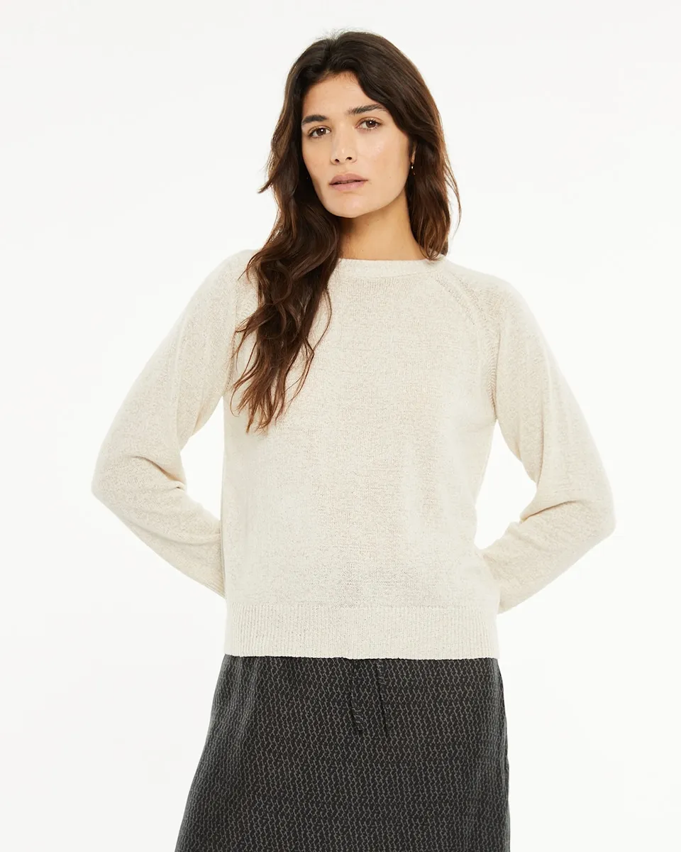 Женский джемпер с круглым вырезом и длинными рукавами System Action, бежевый
Женский джемпер с круглым вырезом и длинными рукавами System Action, бежевый