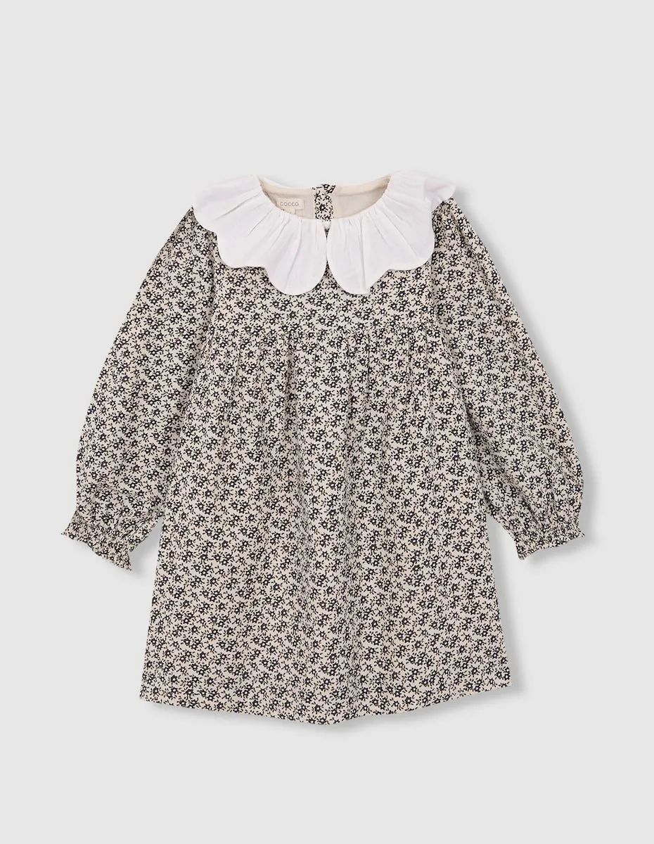 Белое платье для девочки с цветочками Gocco, белый
Белое платье для девочки с цветочками Gocco, белый