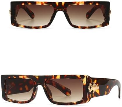 Винтажные прямоугольные солнцезащитные очки для женщин и мужчин, маленькая оправа, плоская верхняя часть, градиентные солнцезащитные очки для женщин MTZJH, Tea Leopard
Винтажные прямоугольные солнцезащитные очки для женщин и мужчин, маленькая оправа, плоская верхняя часть, градиентные солнцезащитные очки для женщин MTZJH, Tea Leopard