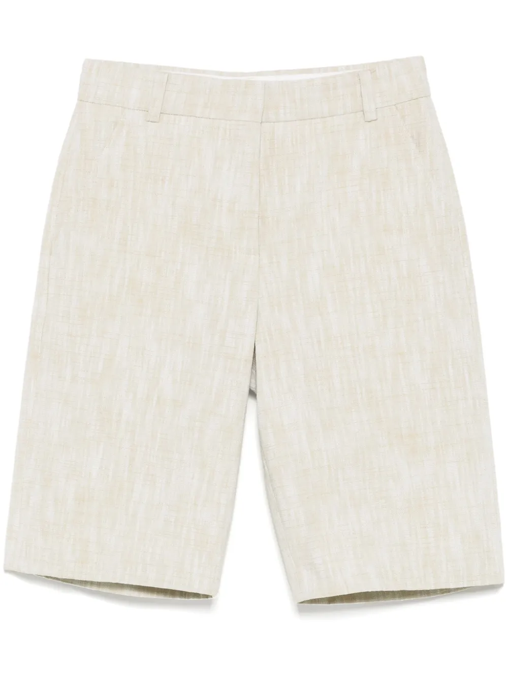 Шорты-бермуды узкого кроя System, нейтральный
Шорты-бермуды узкого кроя System, нейтральный