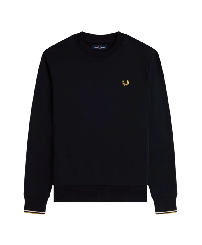 Свитер с круглым вырезом Fred Perry, синий
Свитер с круглым вырезом Fred Perry, синий