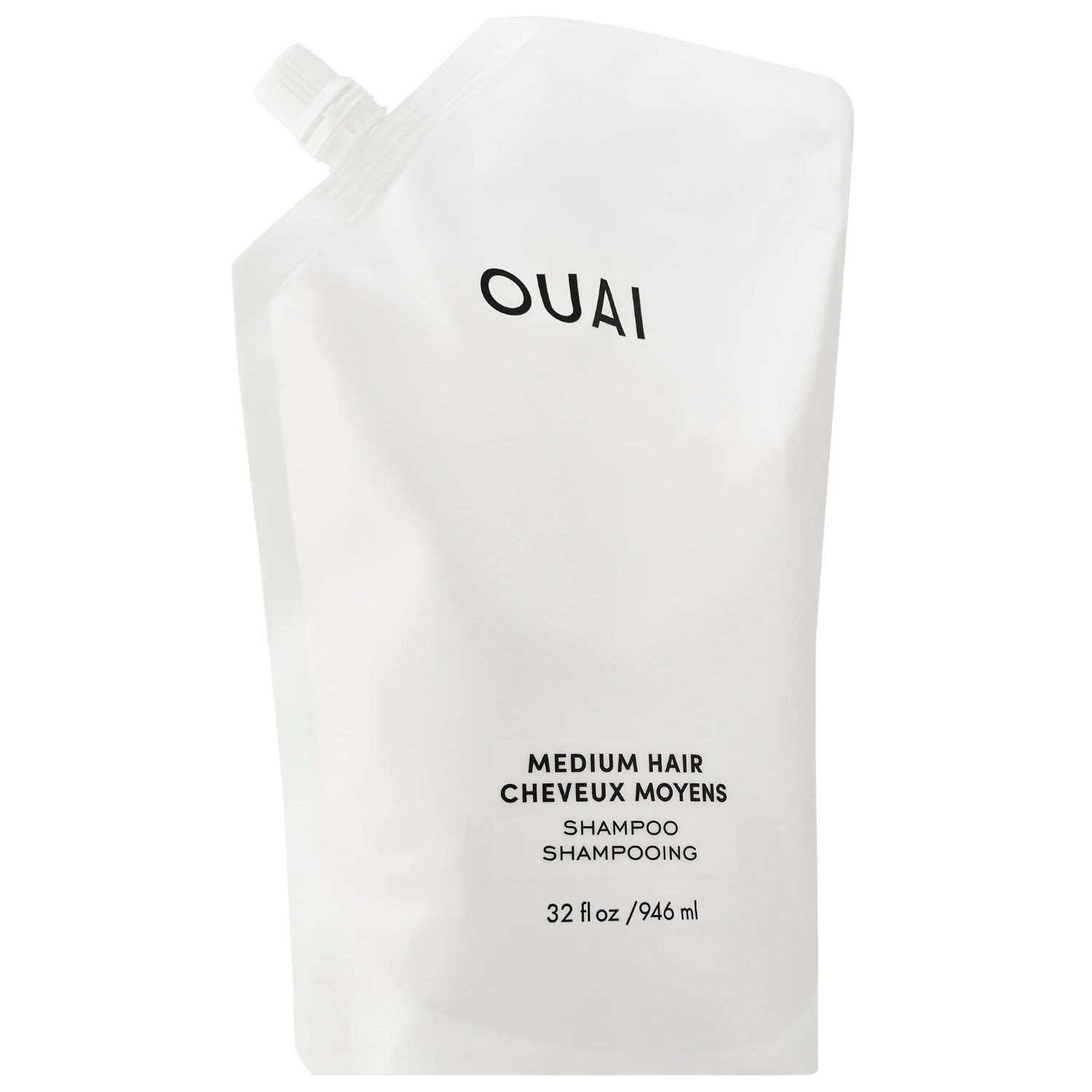 Шампунь medium - pouch Ouai, объем 946 мл
Шампунь medium - pouch Ouai, объем 946 мл