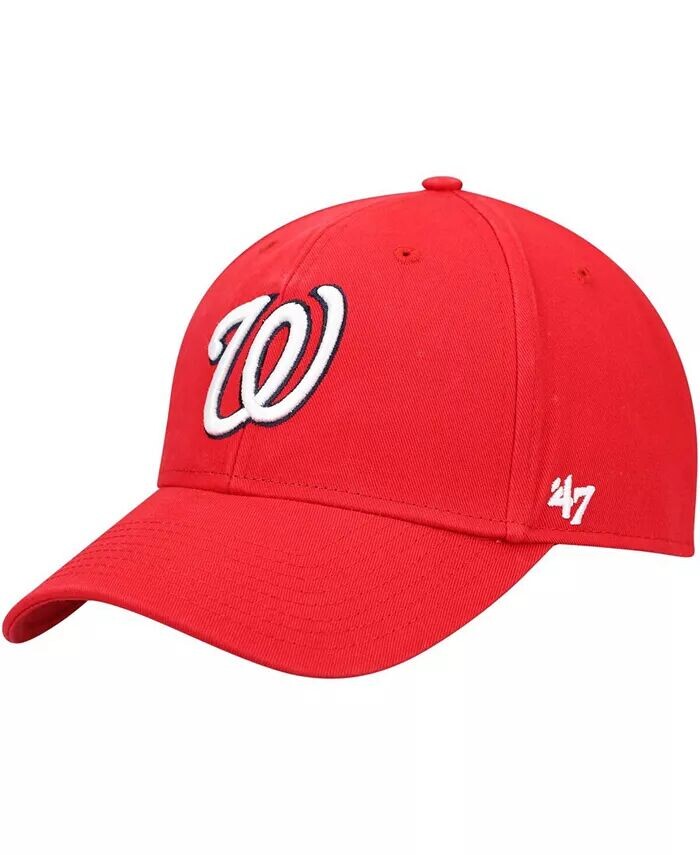 Мужская красная регулируемая кепка Washington Nationals Legend MVP '47 Brand
Мужская красная регулируемая кепка Washington Nationals Legend MVP '47 Brand