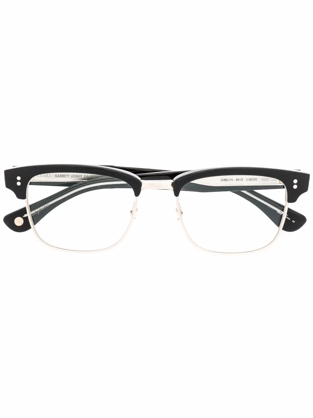 Очки в квадратной оправе Garrett Leight, черный
Очки в квадратной оправе Garrett Leight, черный