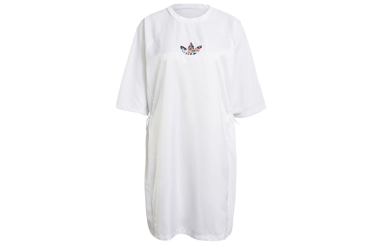 Платье с короткими рукавами женское белое Adidas Originals
Платье с короткими рукавами женское белое Adidas Originals