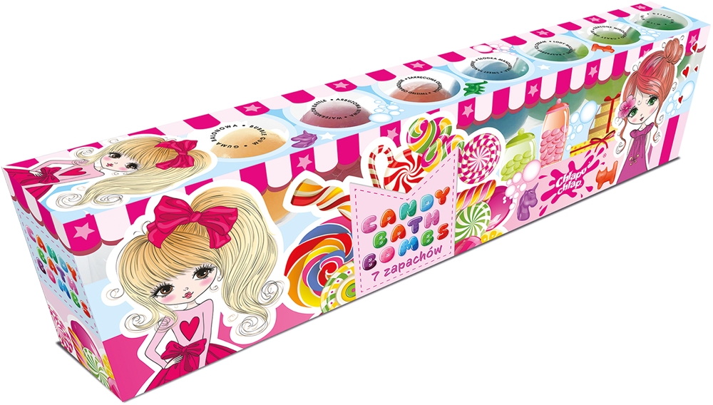 Кондитерская, шипучие пены для ванны Chlapu Chlap, vaikams 7× 50 гр
Кондитерская, шипучие пены для ванны Chlapu Chlap, vaikams 7× 50 гр