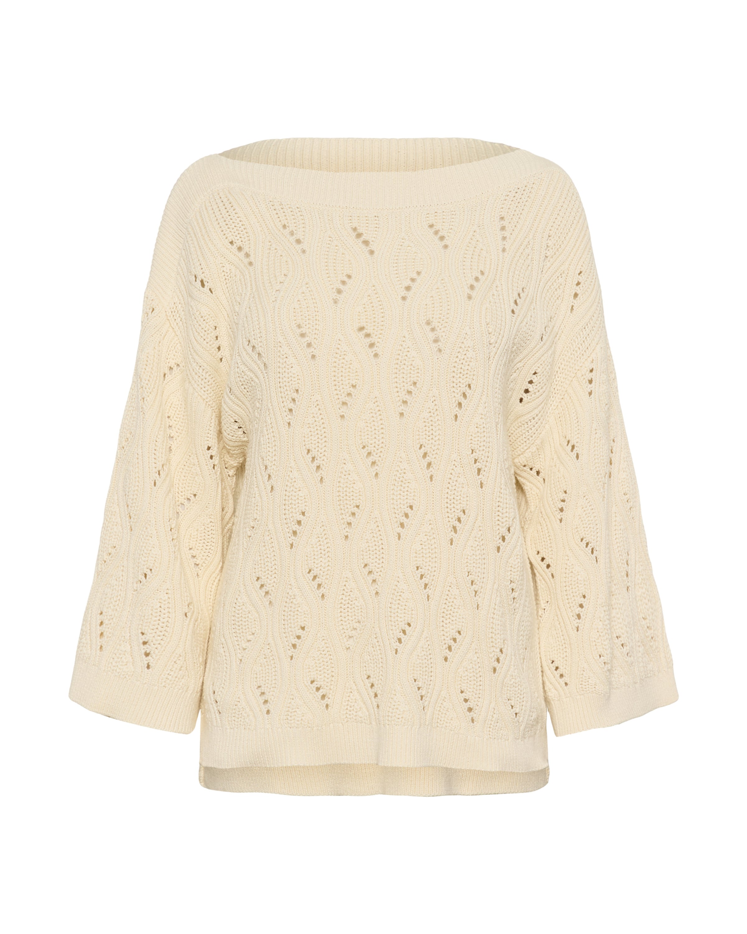 SOAKED IN LUXURY Свитер 'SLRava Nanna' из шерсти белый
SOAKED IN LUXURY Свитер 'SLRava Nanna' из шерсти белый