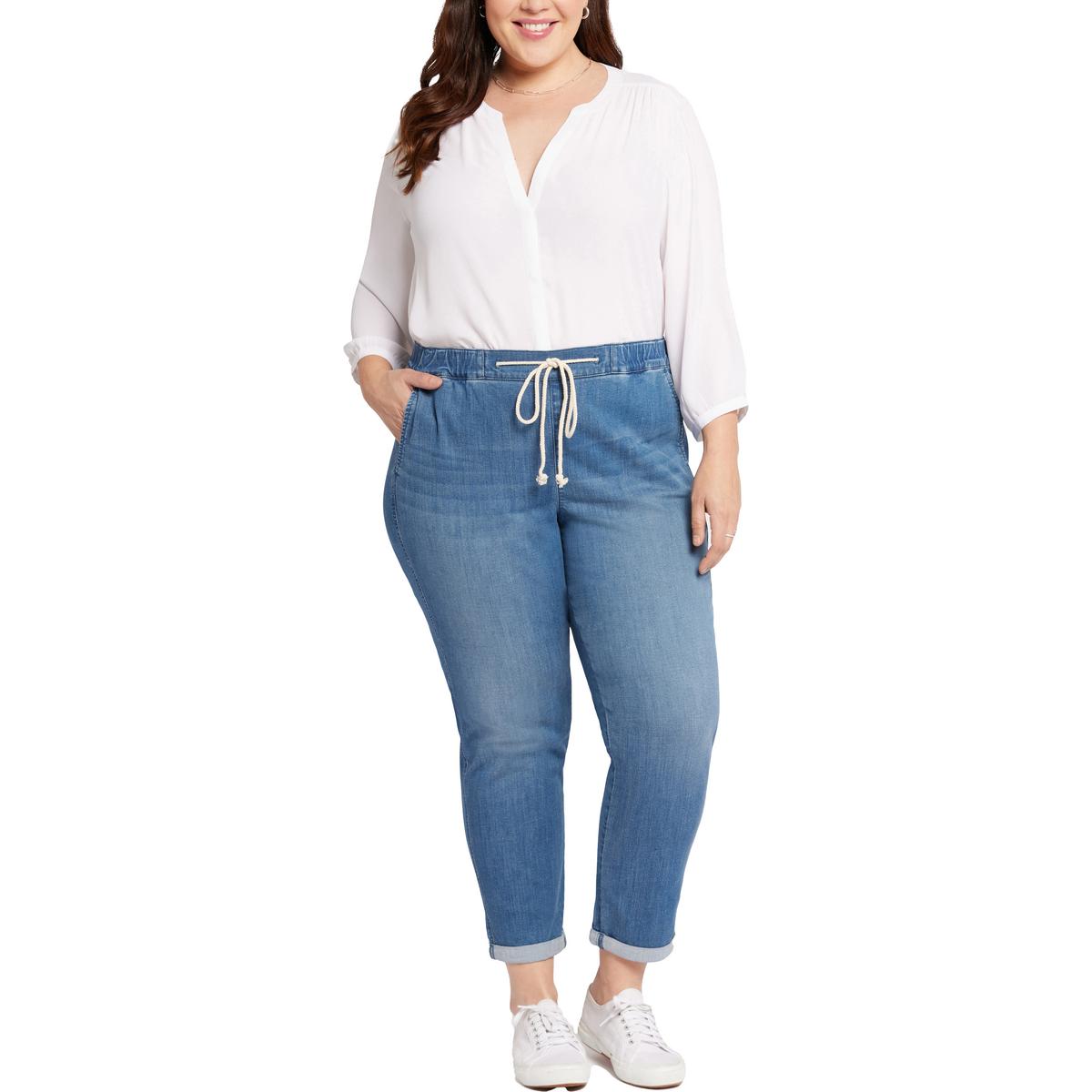 Женские джинсы-джоггеры Plus из денима с хлопком NYDJ, Stunning
Женские джинсы-джоггеры Plus из денима с хлопком NYDJ, Stunning