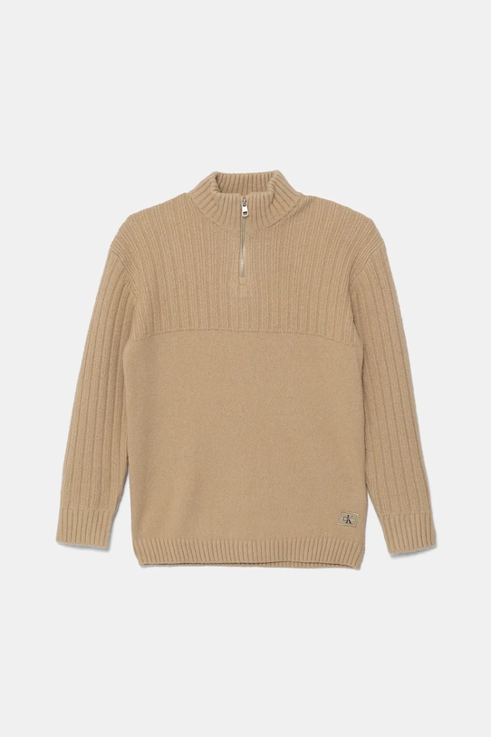 Детский свитер Calvin Klein Jeans, бежевый
Детский свитер Calvin Klein Jeans, бежевый