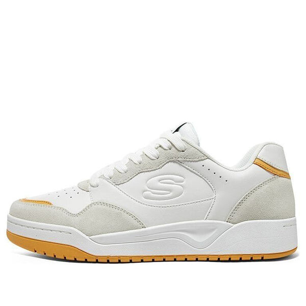 Кроссовки koopa court volley low varsity 'white yellow' Skechers, белый 
Кроссовки koopa court volley low varsity 'white yellow' Skechers, белый