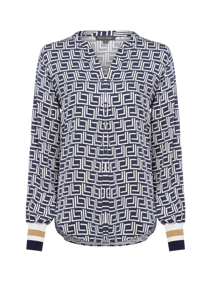 Блузка темно-синего цвета Franco Callegari
Блузка темно-синего цвета Franco Callegari
