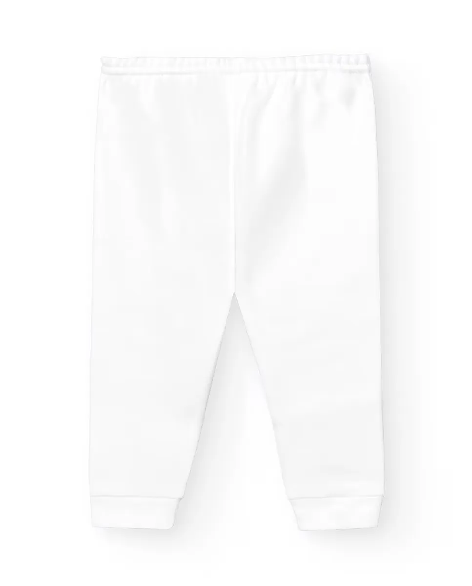 Комплект из 2 базовых детских штанов с эластичной резинкой на талии BABIDÚ, белый
Комплект из 2 базовых детских штанов с эластичной резинкой на талии BABIDÚ, белый