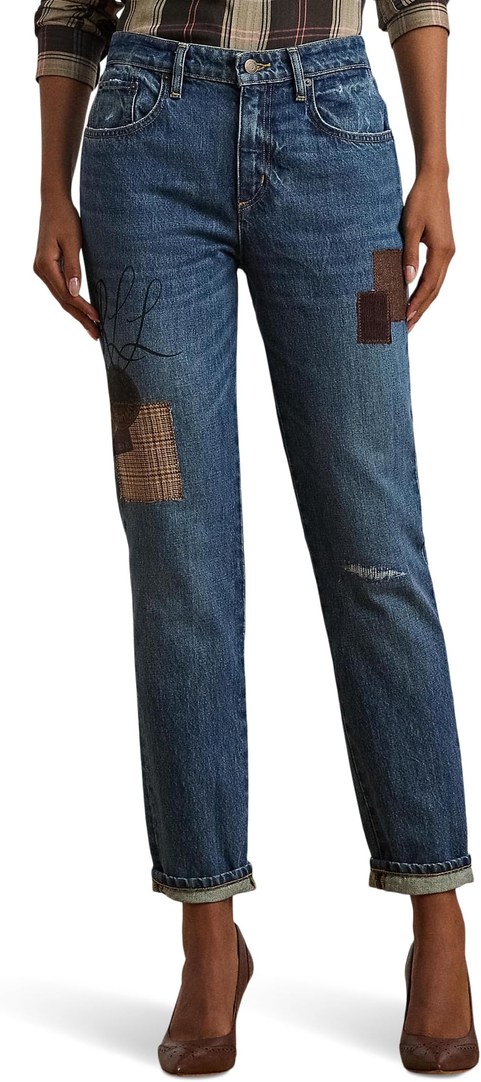 Джинсы Lauren Ralph Lauren Petite Patchwork Boyfriend Tapered Ankle Jean, цвет Harvest Wash
Джинсы Lauren Ralph Lauren Petite Patchwork Boyfriend Tapered Ankle Jean, цвет Harvest Wash