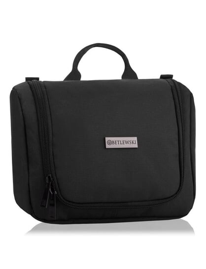 Косметичка унисекс, черный, 20x26x8 см Betlewski, черный
Косметичка унисекс, черный, 20x26x8 см Betlewski, черный