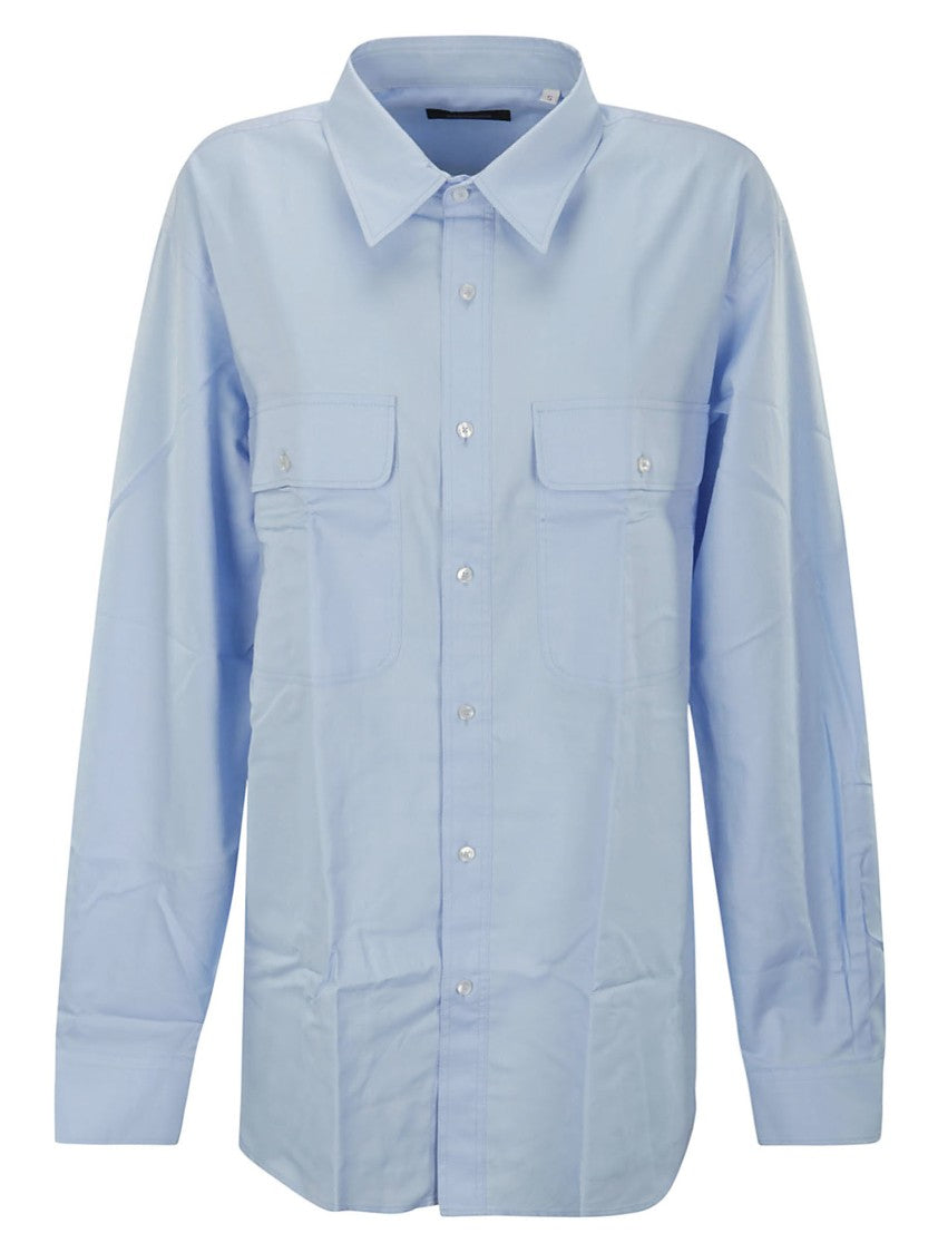 Свободная рубашка с длинным рукавом Madeintomboy, синий
Свободная рубашка с длинным рукавом Madeintomboy, синий