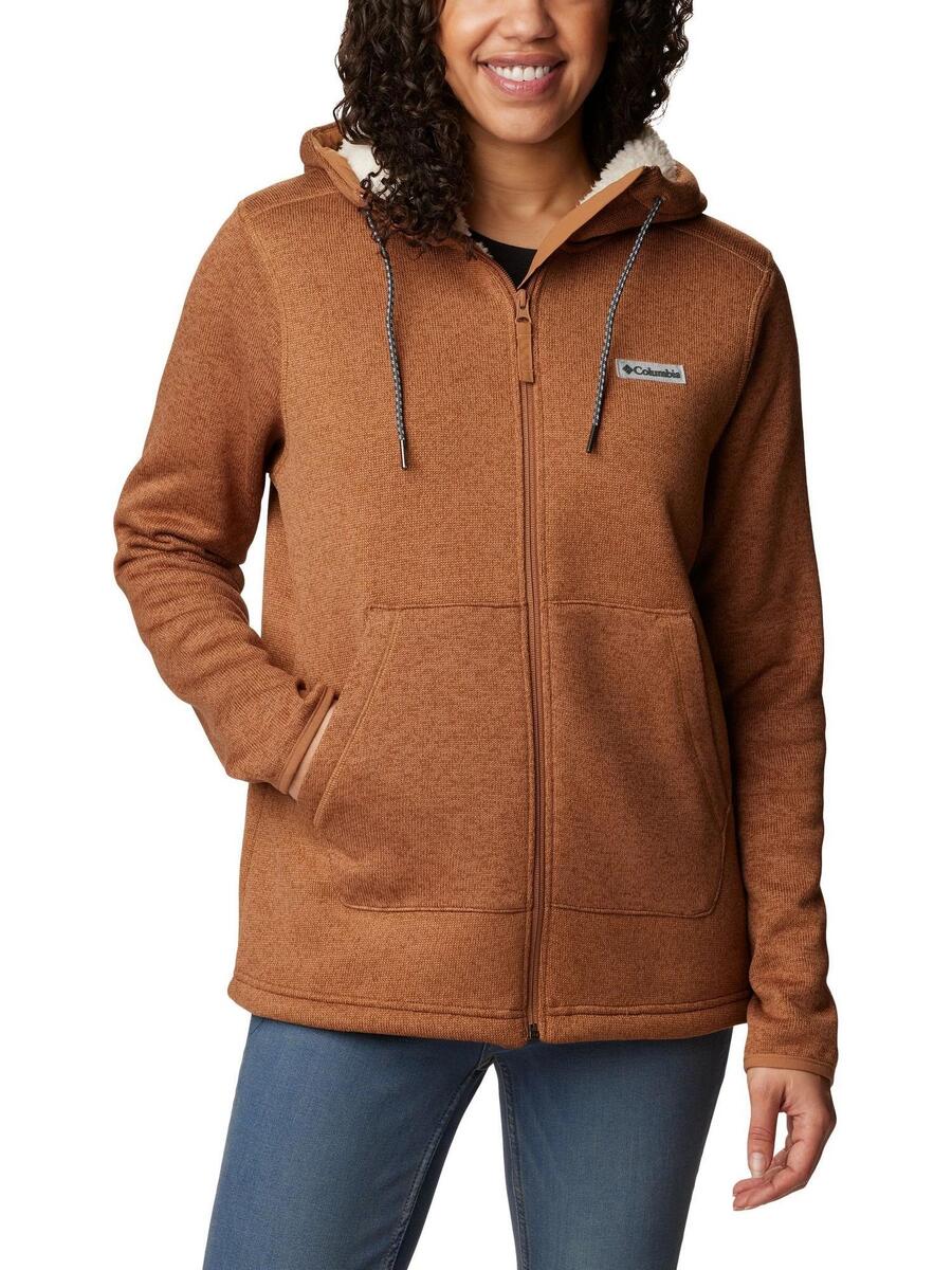 COLUMBIA Флисовый свитер Weather Sherpa Full Zip для женщин - коричневый
COLUMBIA Флисовый свитер Weather Sherpa Full Zip для женщин - коричневый