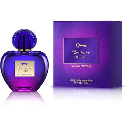 Antonio Banderas Her Secret Desire Eau de Toilette Spray for Women
Antonio Banderas Her Secret Desire Eau de Toilette Spray for Women