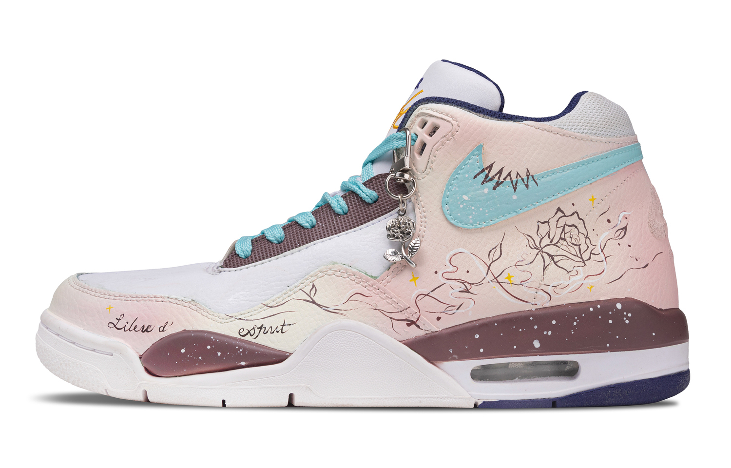 Легкие баскетбольные кроссовки Flight Legacy Rose Sunset с амортизацией Sea Cushioning, усиленной поддержкой и устойчивостью к ударам, высотой mid top в винтажном стиле для мужчин Nike, Lotus Color
Легкие баскетбольные кроссовки Flight Legacy Rose Sunset с амортизацией Sea Cushioning, усиленной поддержкой и устойчивостью к ударам, высотой mid top в винтажном стиле для мужчин Nike, Lotus Color