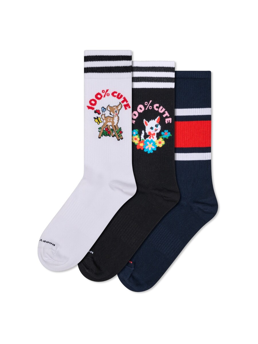 Носки Happy Socks 3-Pack Cute, Mixed Colors
Носки Happy Socks 3-Pack Cute, Mixed Colors