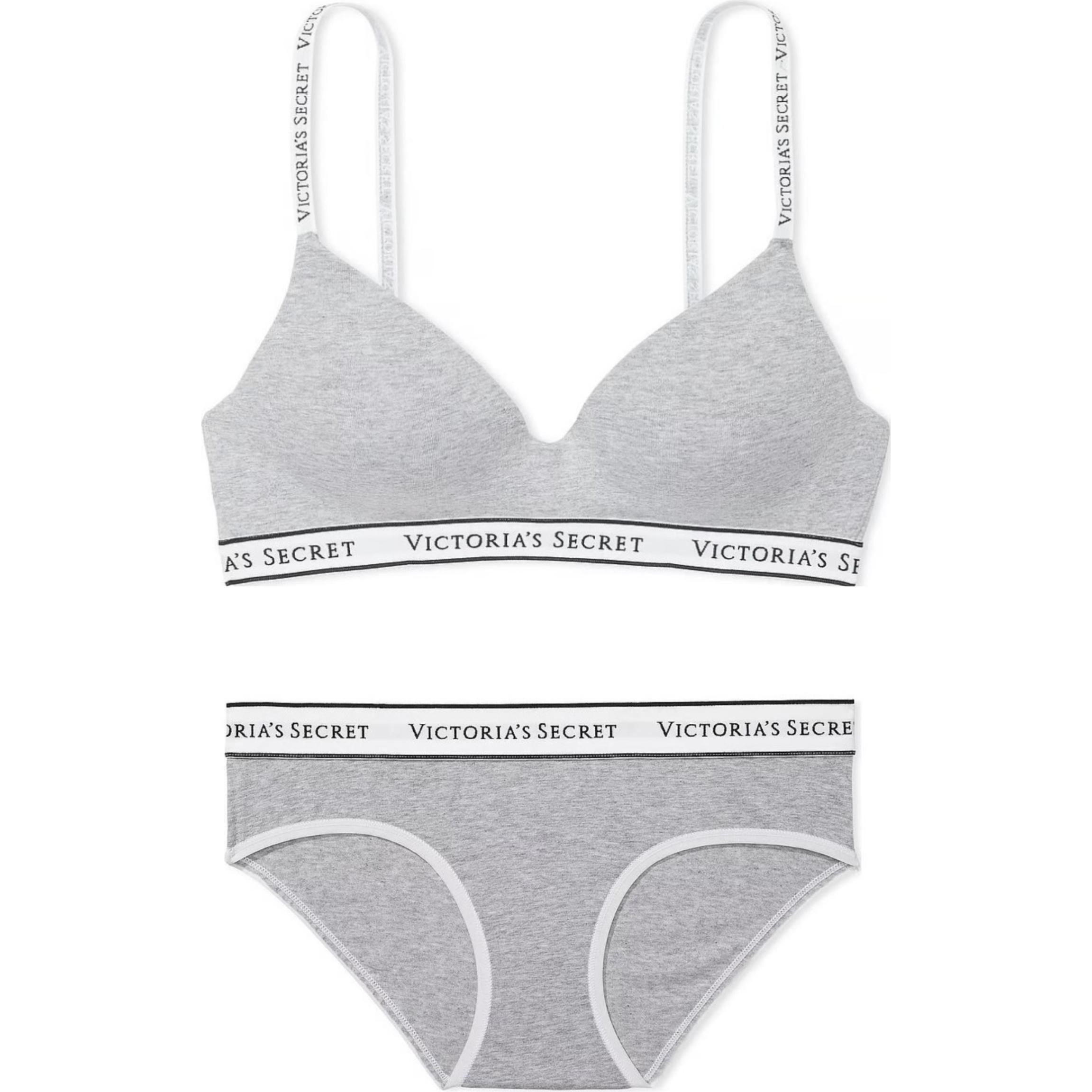 Victoria's Secret Женский комплект нижнего белья серый
Victoria's Secret Женский комплект нижнего белья серый