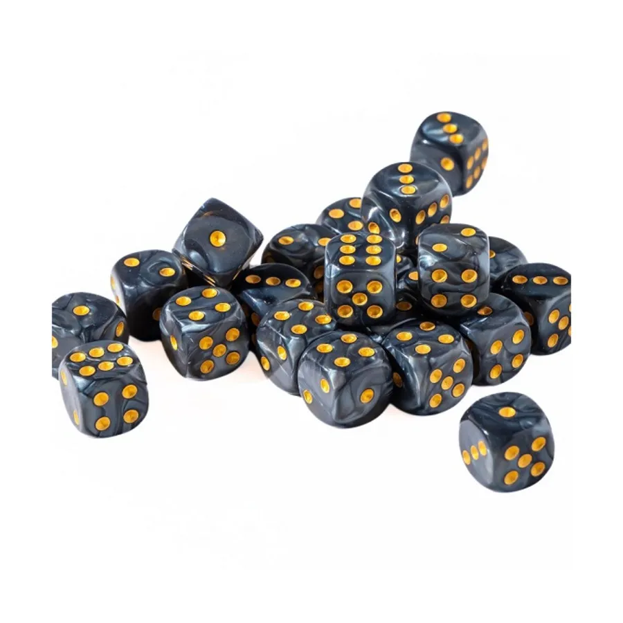 Каменная плита d6 12 мм с золотом (25), Dice - 25 Piece D6 Sets (Easy Roller Dice)
Каменная плита d6 12 мм с золотом (25), Dice - 25 Piece D6 Sets (Easy Roller Dice)