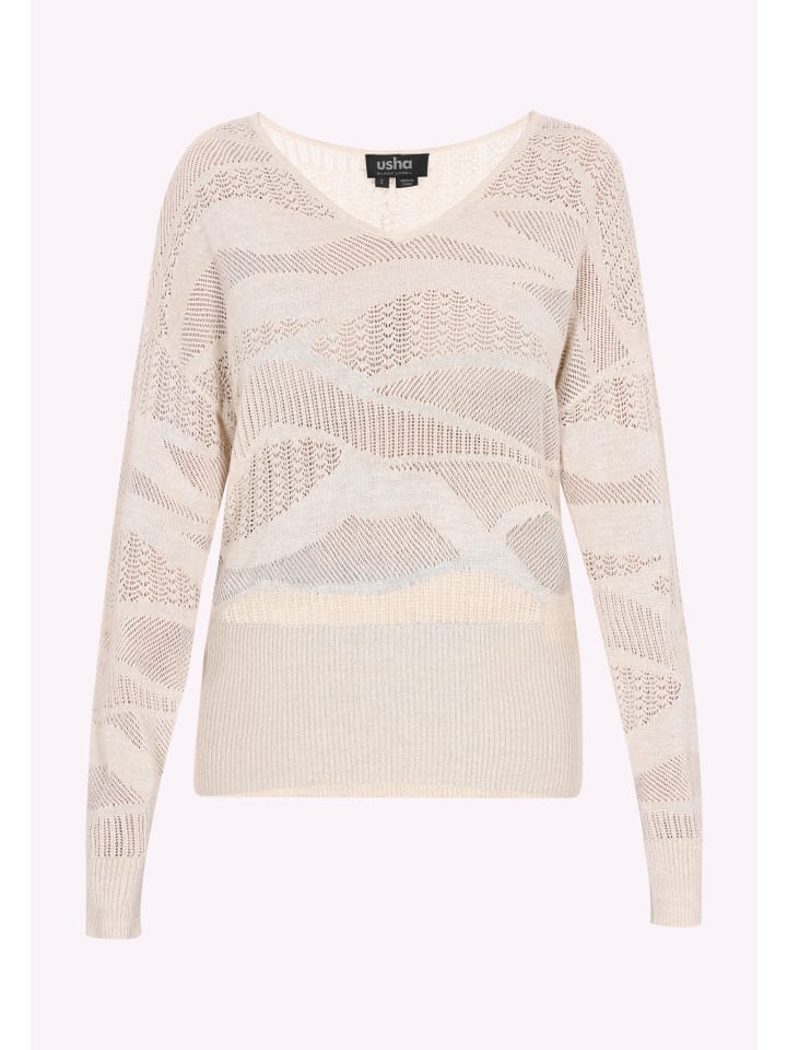 Свитер usha BLACK LABEL, белый
Свитер usha BLACK LABEL, белый