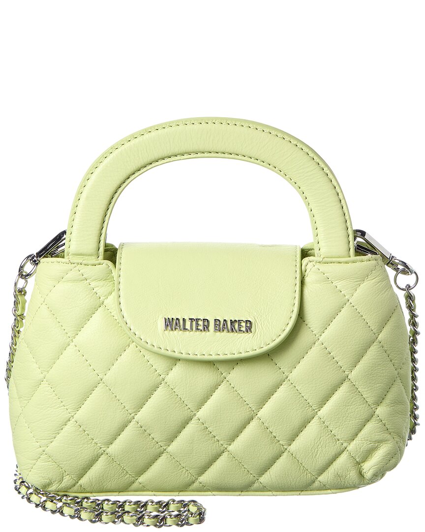Миниатюрная кожаная сумка Walter Baker Phoebe с ручкой сверху Walter Baker, зеленый
Миниатюрная кожаная сумка Walter Baker Phoebe с ручкой сверху Walter Baker, зеленый