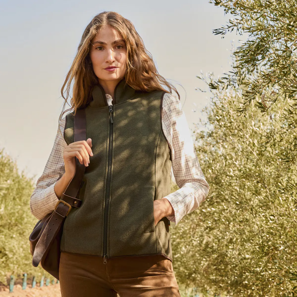 Женский флисовый жилет Verhunt, зеленый
Женский флисовый жилет Verhunt, зеленый