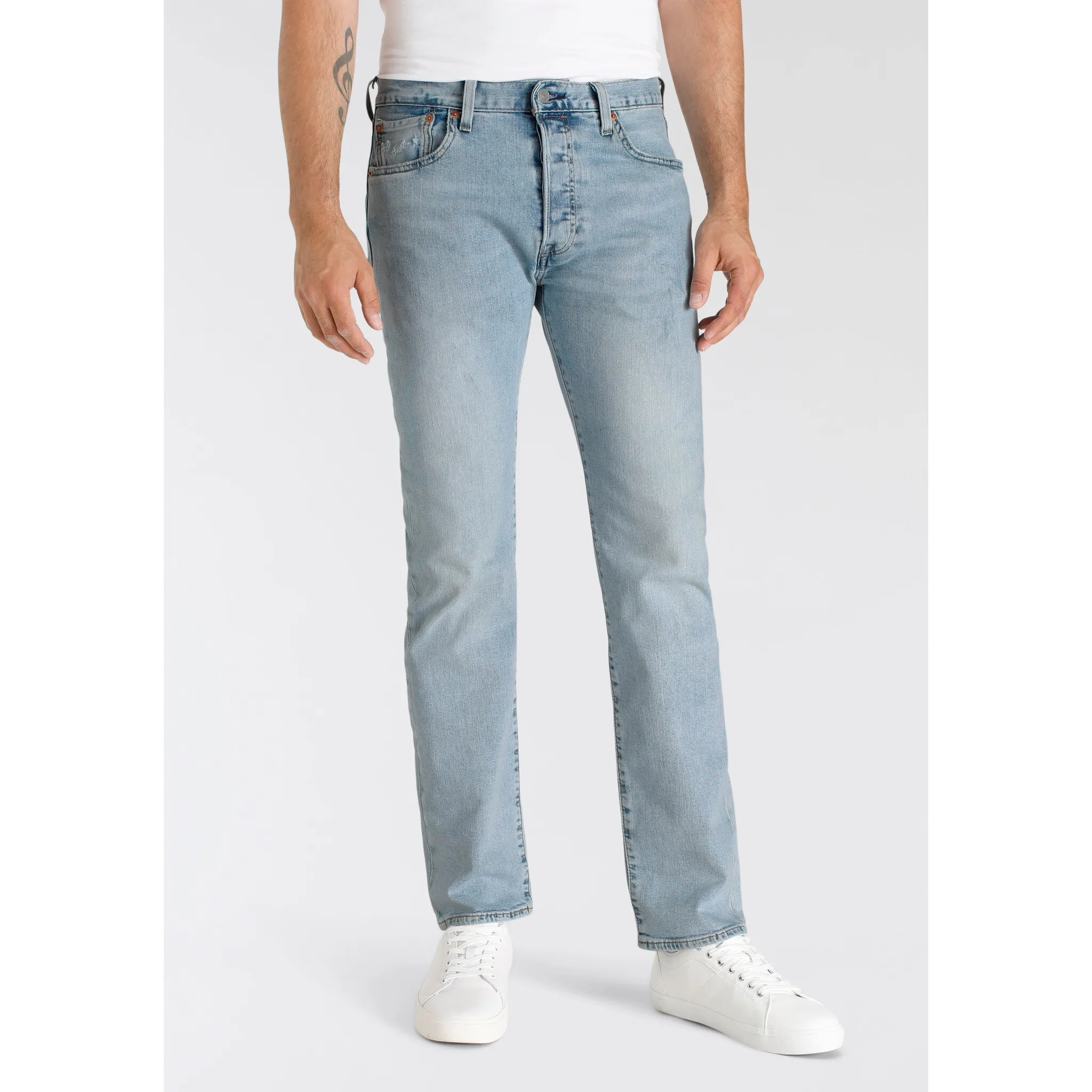Прямые джинсы Levi's "501 LEVI'S ORIGINAL", с фирменной этикеткой, цвет Crystal Clear Stretch
Прямые джинсы Levi's "501 LEVI'S ORIGINAL", с фирменной этикеткой, цвет Crystal Clear Stretch