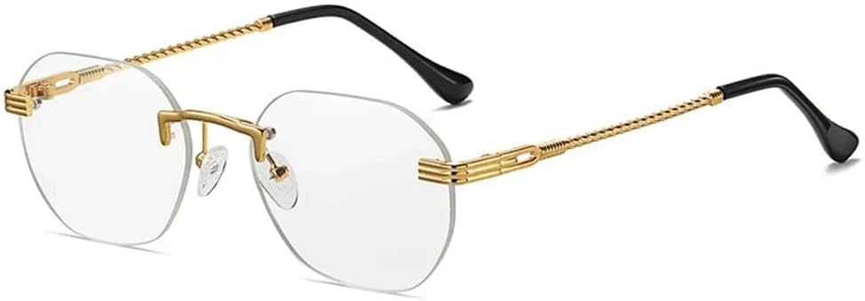 Женские солнцезащитные очки без оправы с золотистым металлическим покрытием, безрамочные, с градиентными линзами, синие модные солнцезащитные очки для мужчин, UV400 KTUCN, 09 Gold-trans
Женские солнцезащитные очки без оправы с золотистым металлическим покрытием, безрамочные, с градиентными линзами, синие модные солнцезащитные очки для мужчин, UV400 KTUCN, 09 Gold-trans