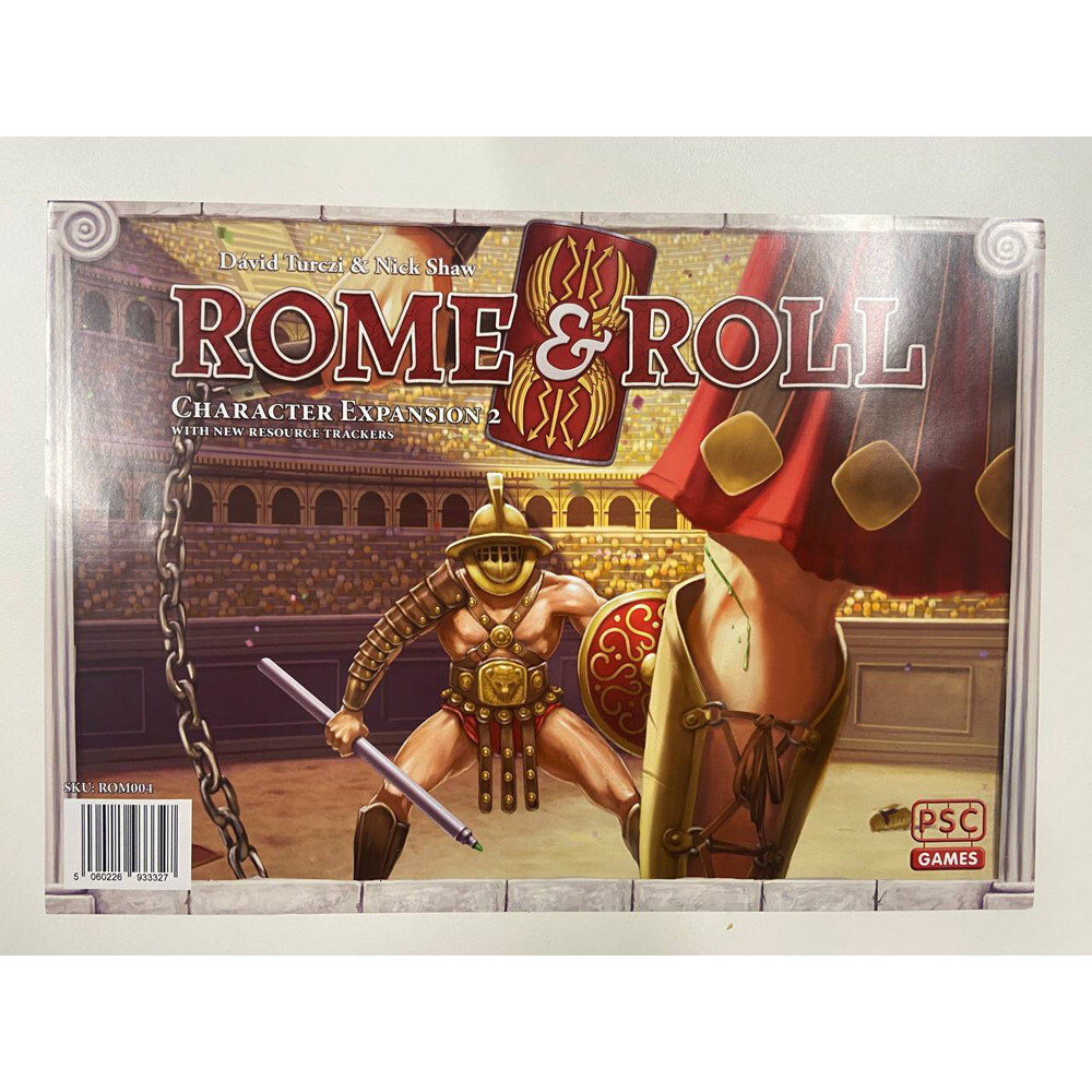 Настольная игра PSC Games Rome & Roll: Character Board Expansion 2
Настольная игра PSC Games Rome & Roll: Character Board Expansion 2