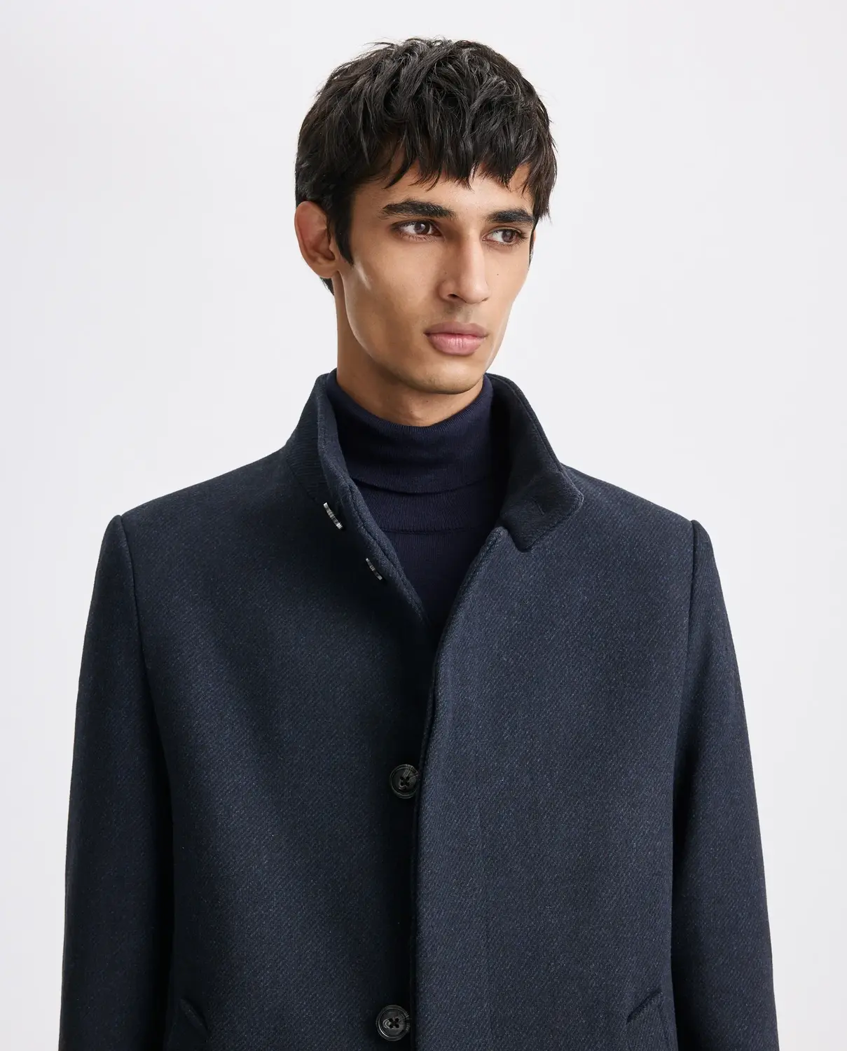 Мужское пальто из диагональной ткани Easy Wear, темно-синий
Мужское пальто из диагональной ткани Easy Wear, темно-синий