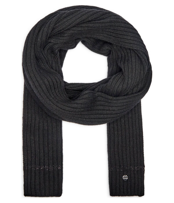 Шарф Marc Cain с добавлением шерсти и кашемира, черный
Шарф Marc Cain с добавлением шерсти и кашемира, черный