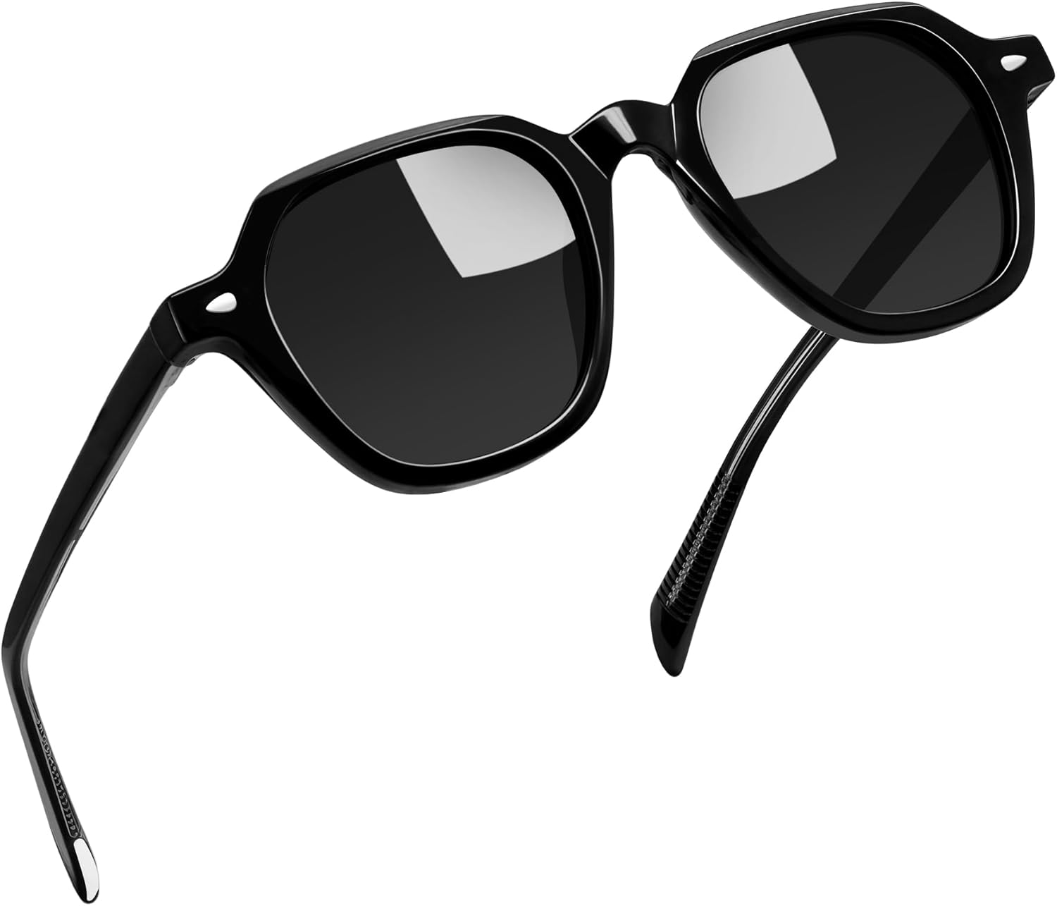 Солнцезащитные очки Joopin из ацетата с поляризацией для женщин и мужчин, в стиле ретро, круглые и квадратные, с защитой от УФ-излучения, модные, для защиты от солнечных лучей, Trendy Black
Солнцезащитные очки Joopin из ацетата с поляризацией для женщин и мужчин, в стиле ретро, круглые и квадратные, с защитой от УФ-излучения, модные, для защиты от солнечных лучей, Trendy Black