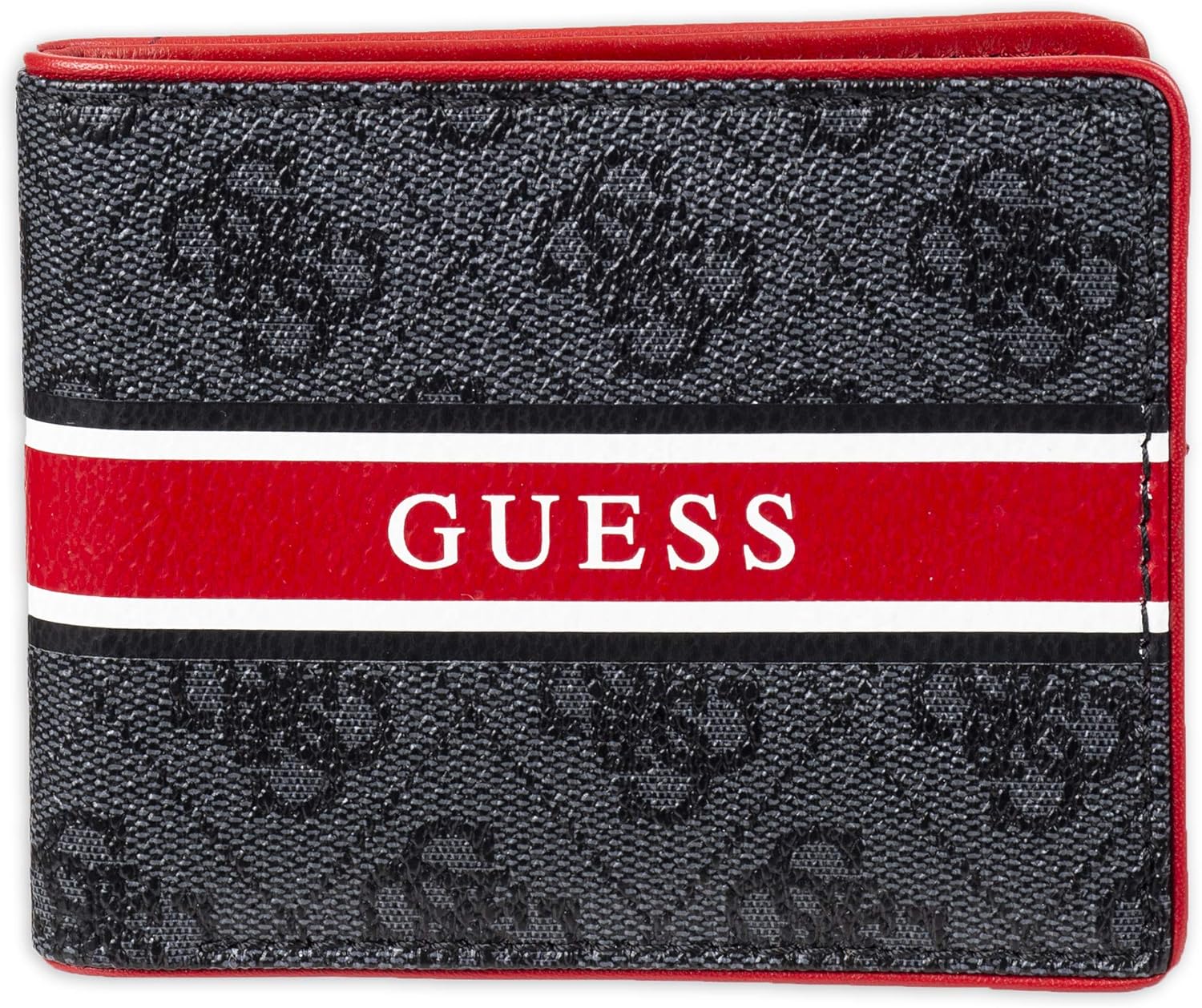 Кошелек Guess Men's, Charcoal/Red
Кошелек Guess Men's, Charcoal/Red